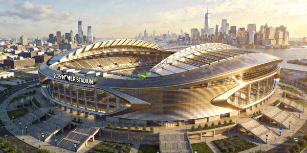 2026年世界杯决赛场馆纽约大都会体育场外观全景